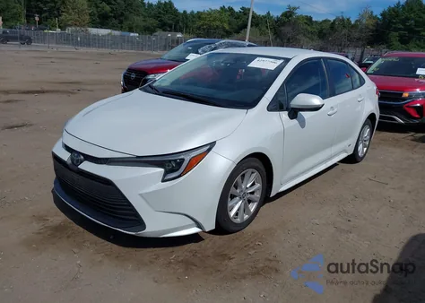 2024 Toyota Corolla Hybrid Le из США, поврежденный, VIN JTDBDMHE8R3009920